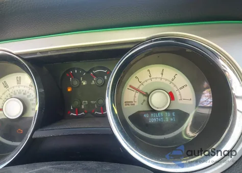 2010 Ford Mustang V6/V6 Premium из США, поврежденный, VIN 1ZVBP8ANXA5107149